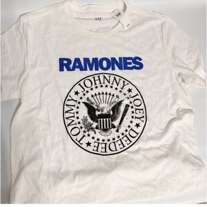 Gap Ramones Shirt tee  - New - Size Medium